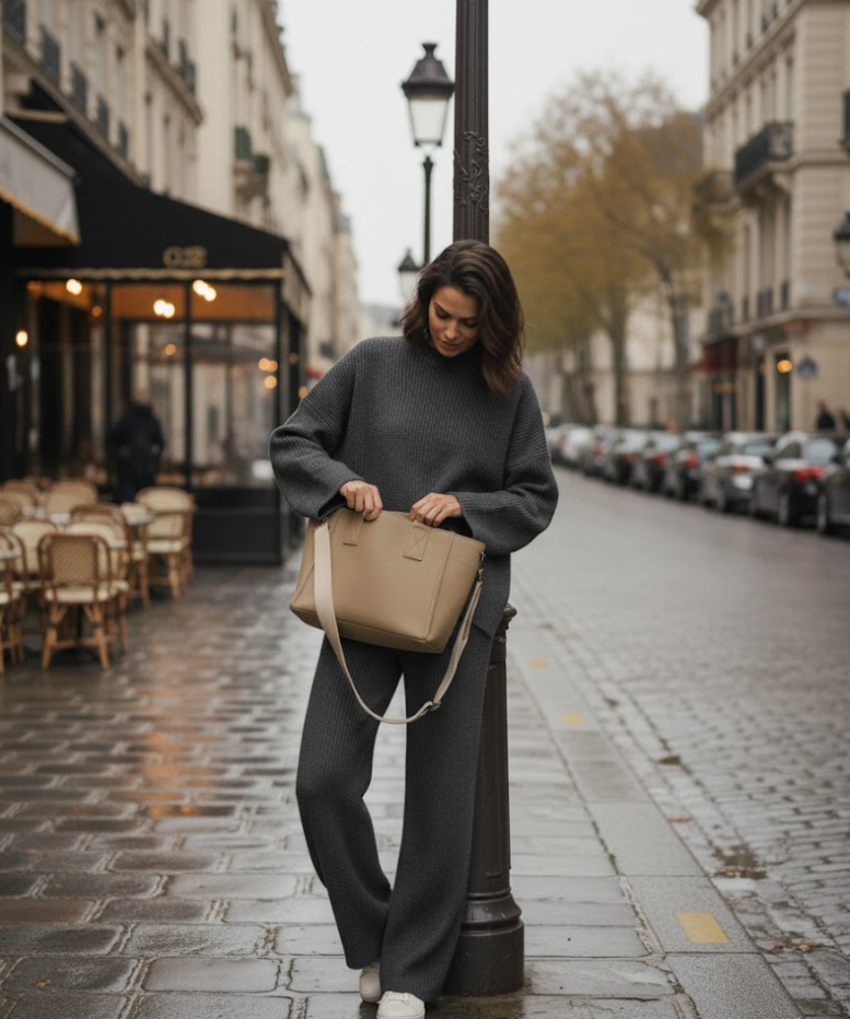 Gabriela - Conjunto de Punto Versátil Elegante