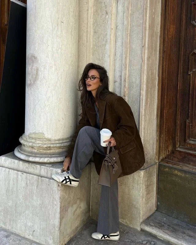 Anabel - Blazer de Ante vegano