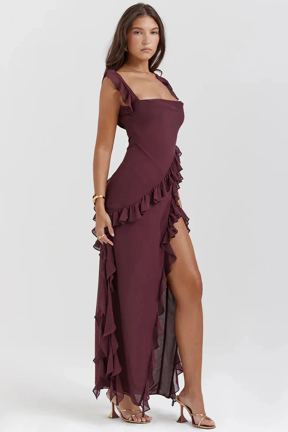 Orotava - Vestido midi favorecedor y elegante